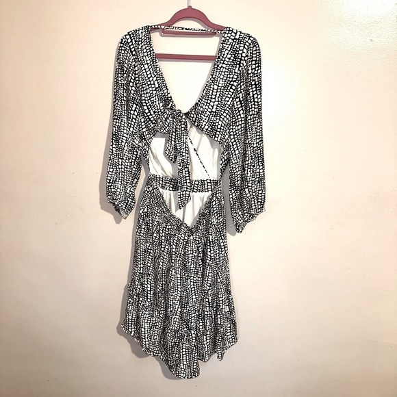 Open Back Summer Dress - Picture 2 of 3